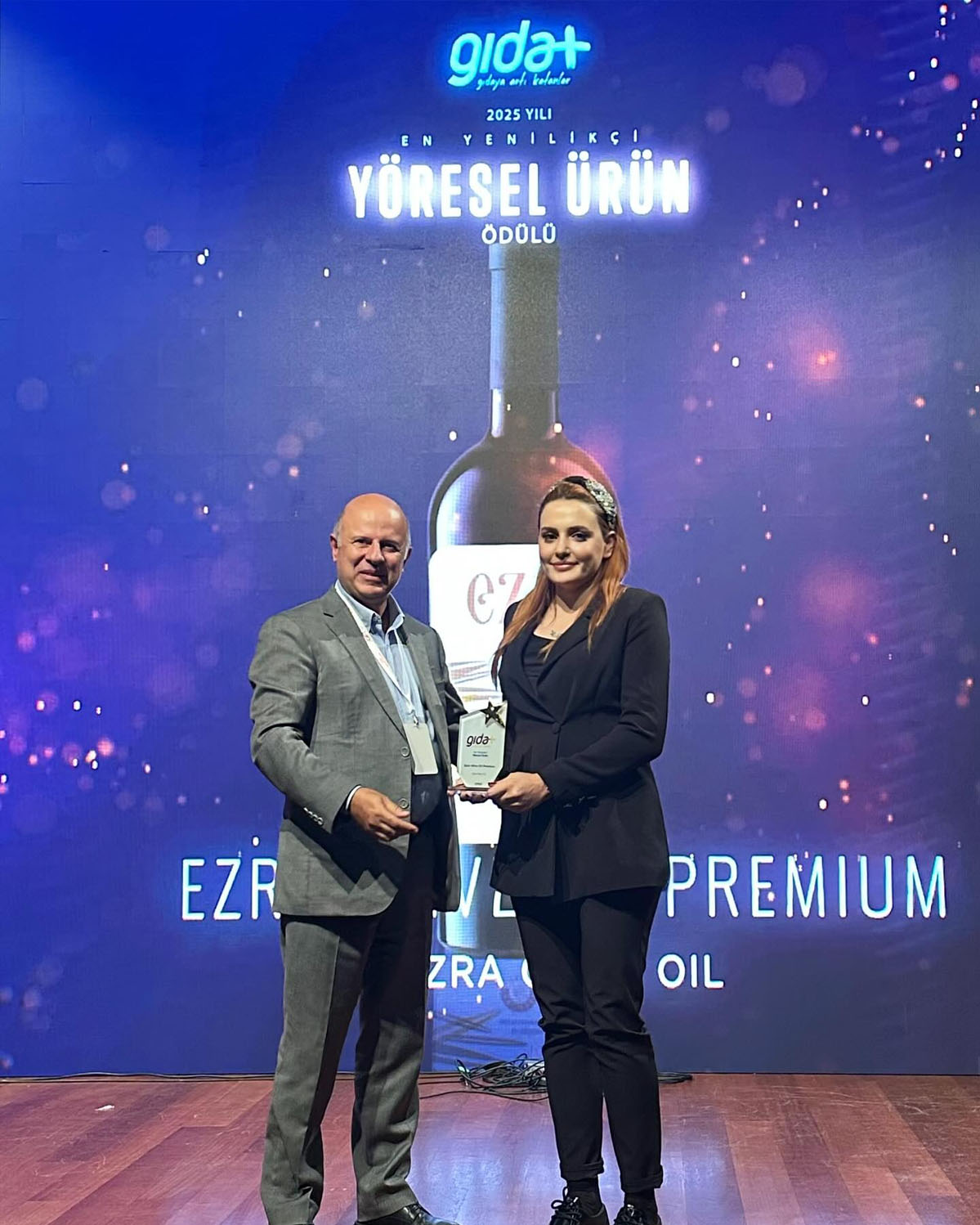 Gıda Plus Ödülleri 2025’te Ezra Olive Oil’e “En Yenilikçi Yöresel Ürün” Ödülü